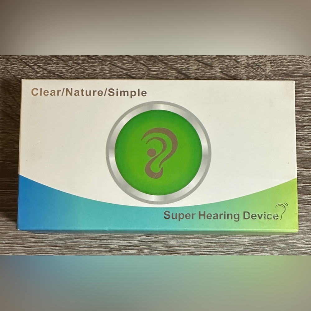 Clear Nature‎ Simple SUPER HEARING DEVICE NIB - Picture 4 of 5